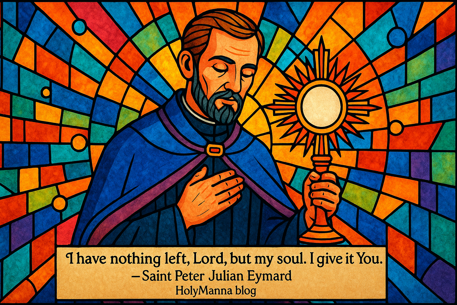 August 2nd – Saint of the Day: Saint Peter Julian&nbsp;Eymard