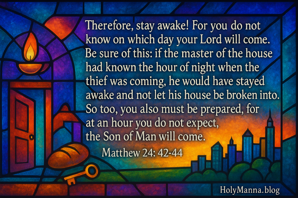 August 28, 2025 – Watchful Love & Stewardship in Today’s Mass&nbsp;Readings