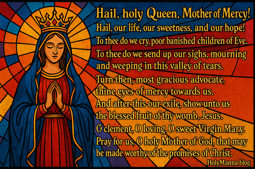 August 22nd – Crowned in Glory: The Feast of the Queenship of the Blessed Virgin Mary