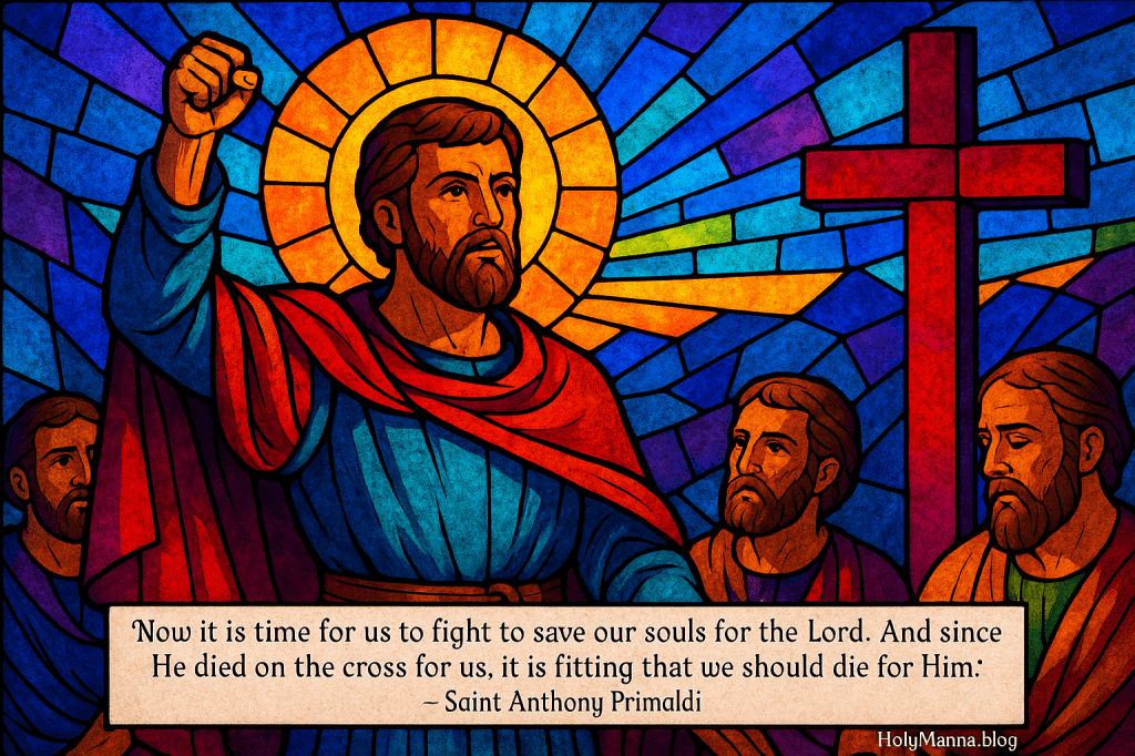 August 14th – Saint of the Day: Saint Anthony Primaldi,&nbsp;Martyr