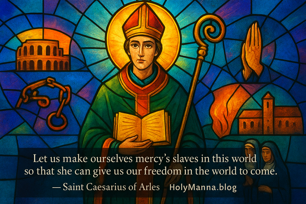 August 27th – Saint of the Day: Saint Caesarius of&nbsp;Arles