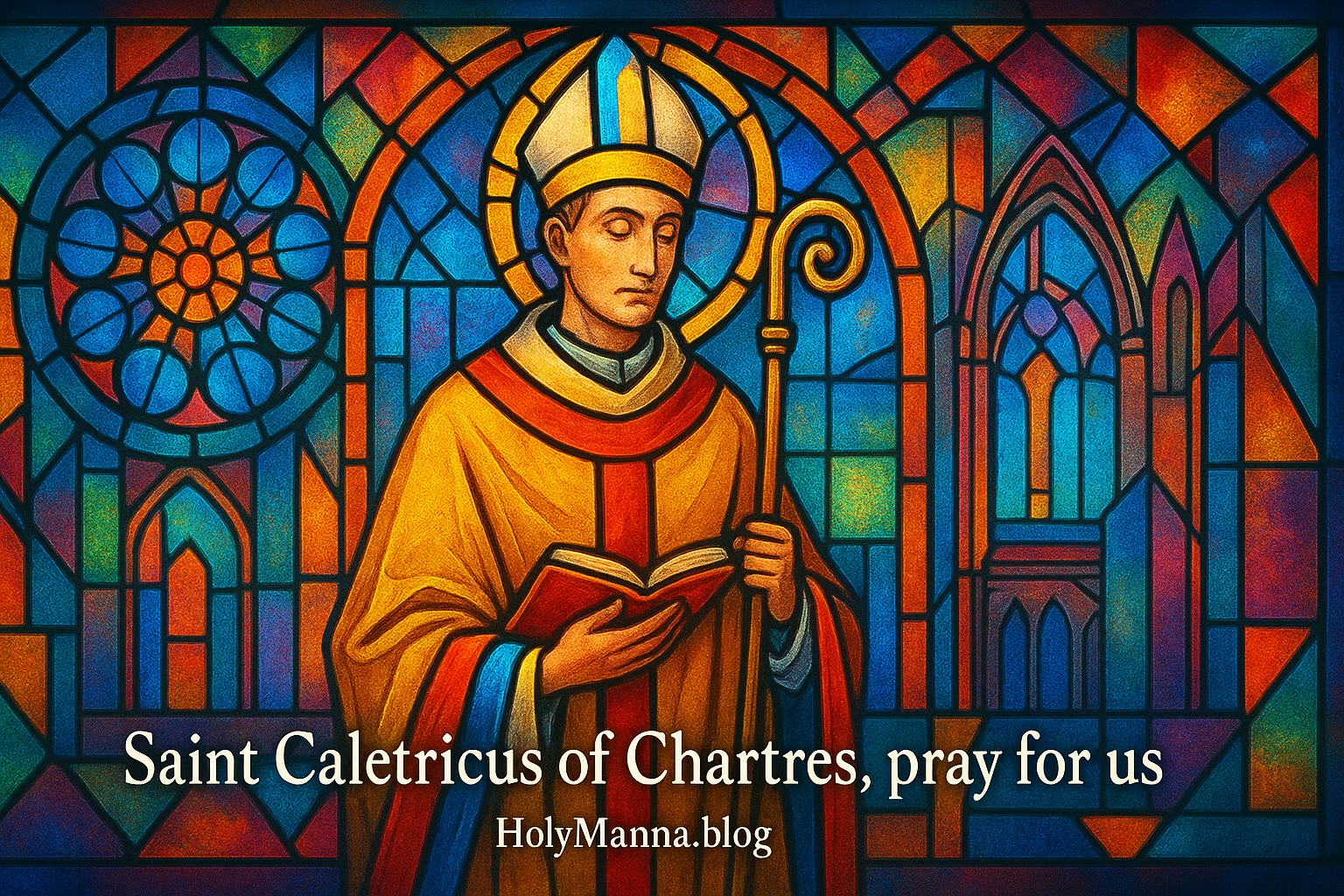 September 4th – Saint of the Day: Saint Caletricus of Chartres