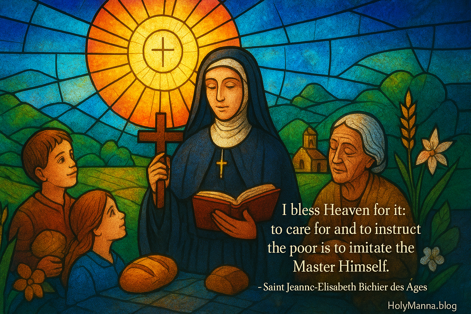 August 26th – Saint of the Day: Saint Jeanne-Élisabeth Bichier des&nbsp;Âges