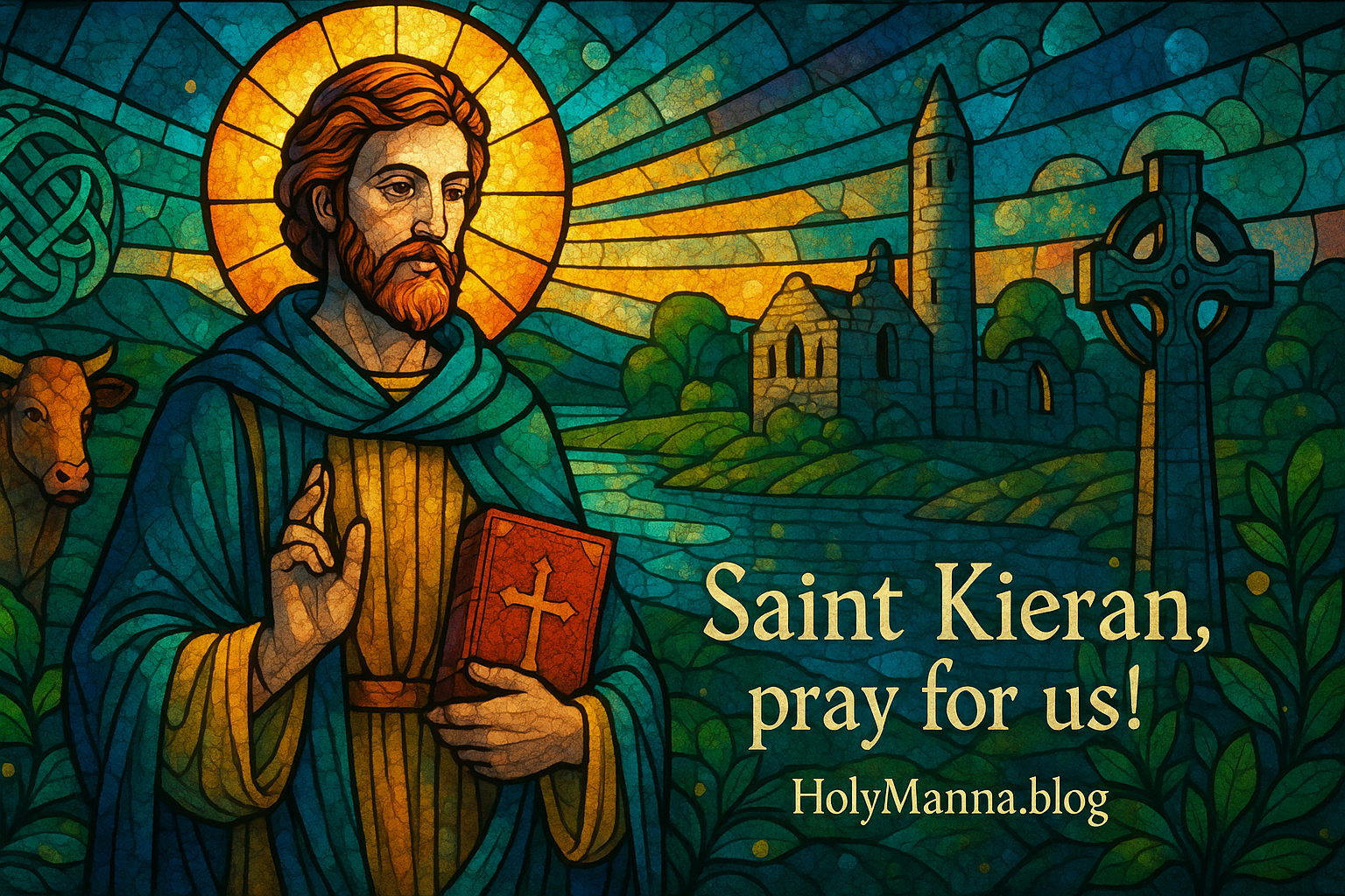September 9th – Saint of the Day: Saint Kieran (Ciarán) of Clonmacnoise
