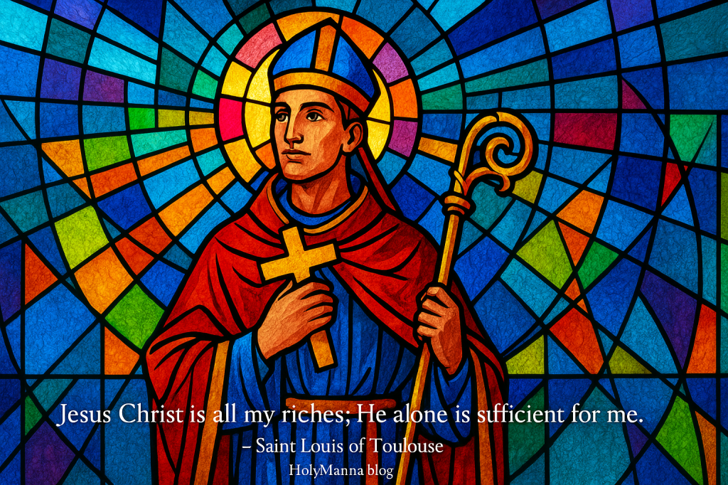 August 19th – Saint of the Day: Saint Louis of Toulouse