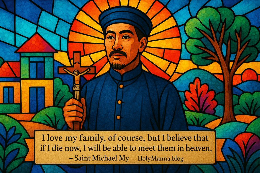 August 12th – Saint of the Day: Saint Michael My