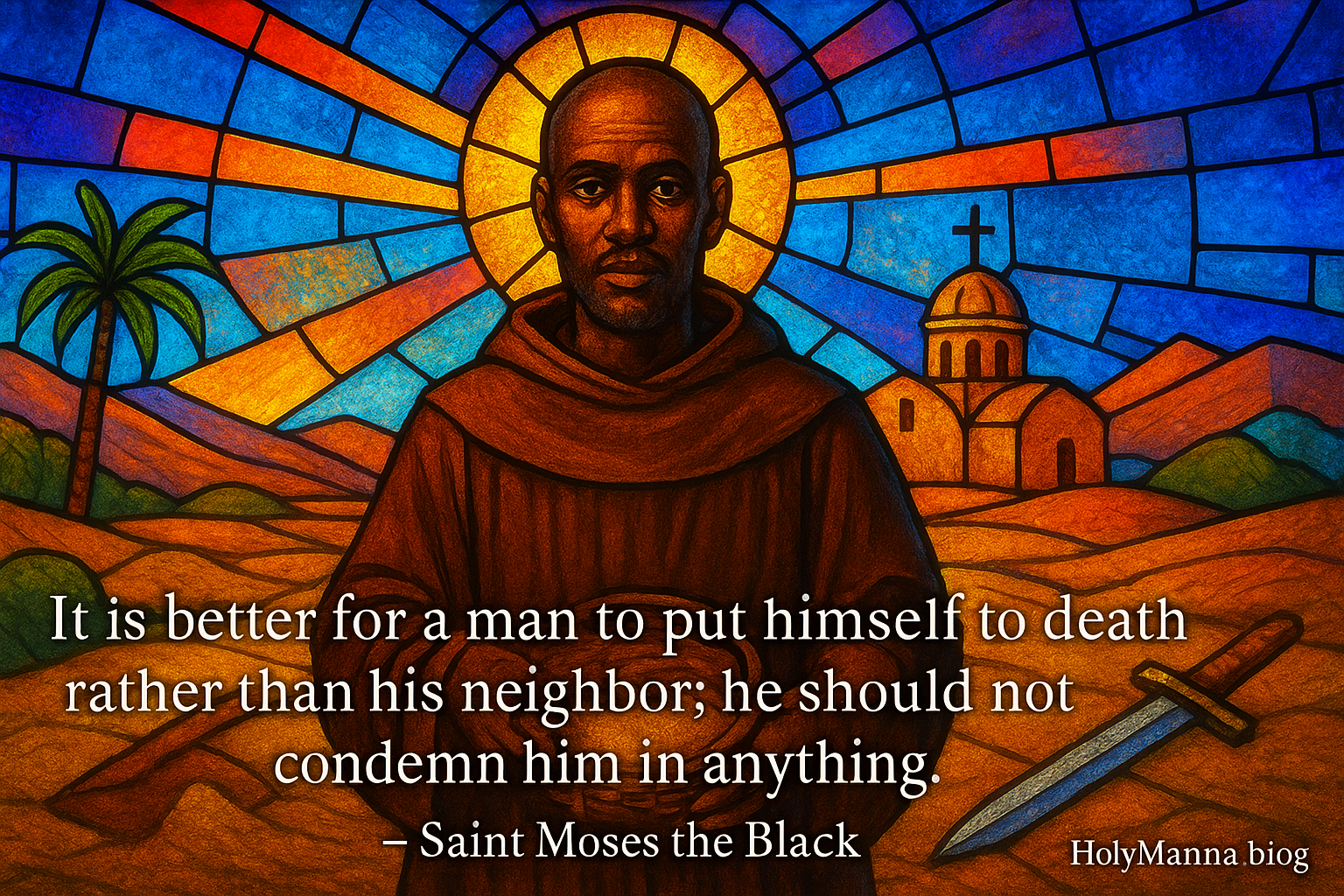 August 28th – Saint of the Day: Saint Moses the Black, Martyr