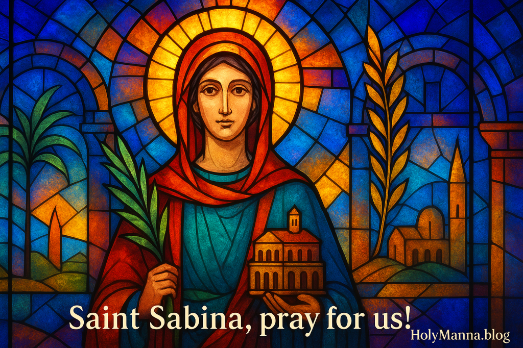 August 29th – Saint of the Day: Saint Sabina,&nbsp;Martyr