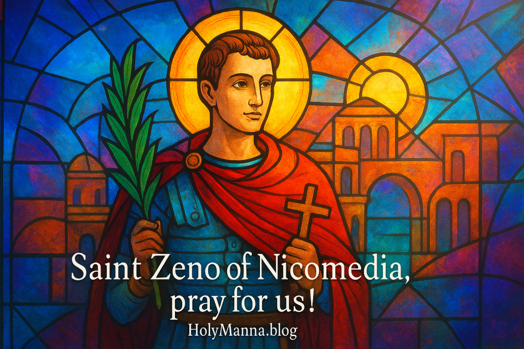 September 2nd – Saint of the Day: Saint Zeno of Nicomedia,&nbsp;Martyr