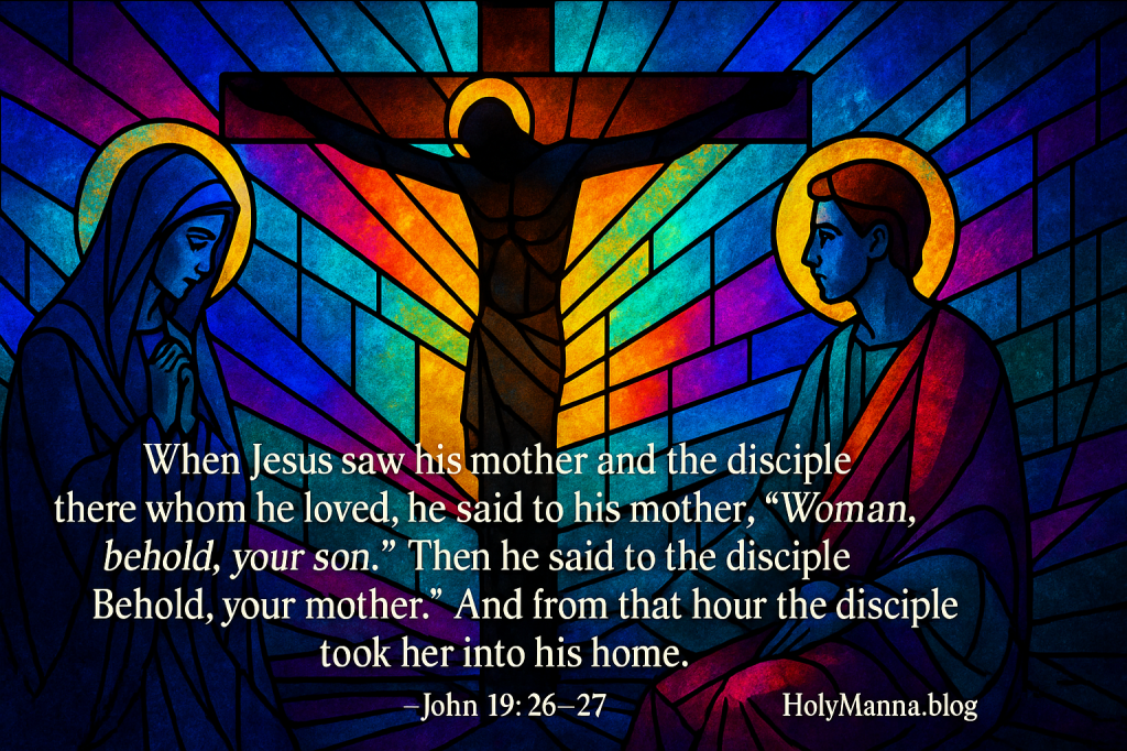 September 15, 2025 – Lifted Hands & Pierced Heart in Today’s Mass Readings