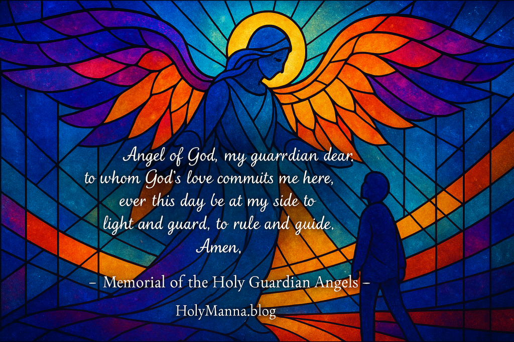 October 2nd – The Memorial of the Holy Guardian Angels