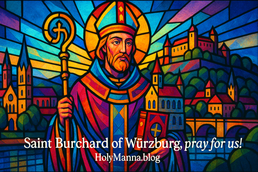 October 14th – Saint of the Day: Saint Burchard of Würzburg,&nbsp;Bishop