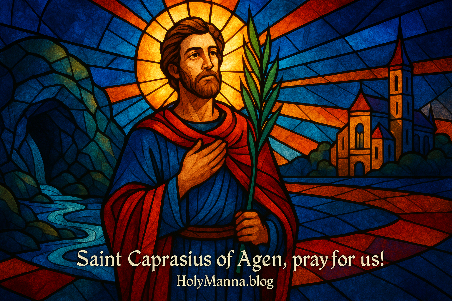 October 20th – Saint of the Day: Saint Caprasius of Agen, Martyr