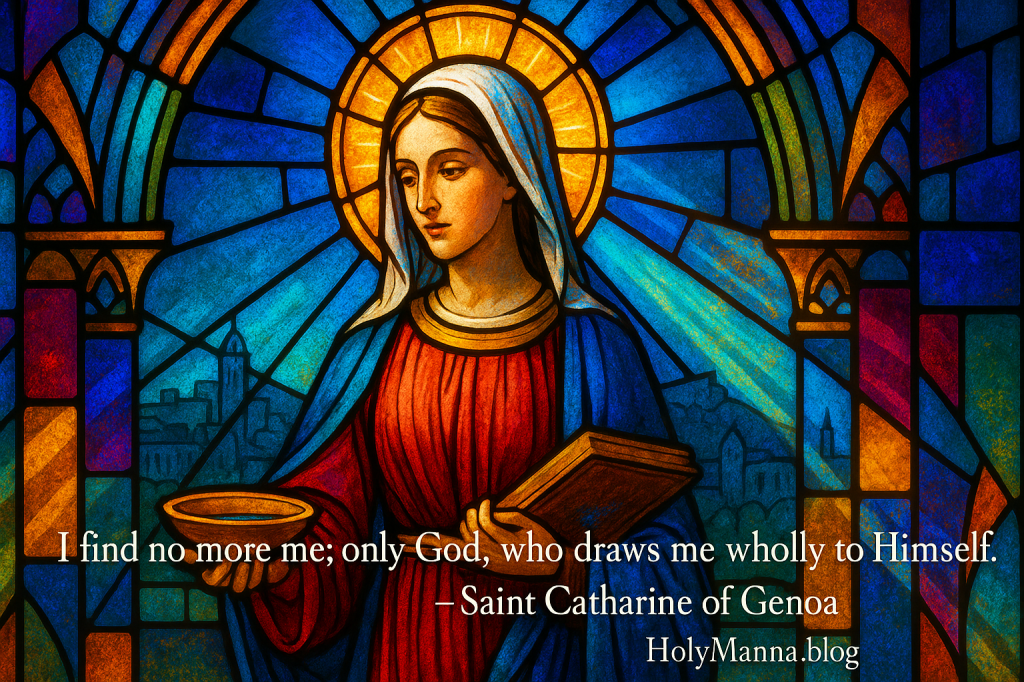 September 15th – Saint of the Day: Saint Catherine of Genoa,&nbsp;Mystic