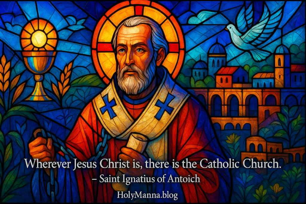 October 17th – Saint of the Day: Saint Ignatius of Antioch, Bishop &&nbsp;Martyr