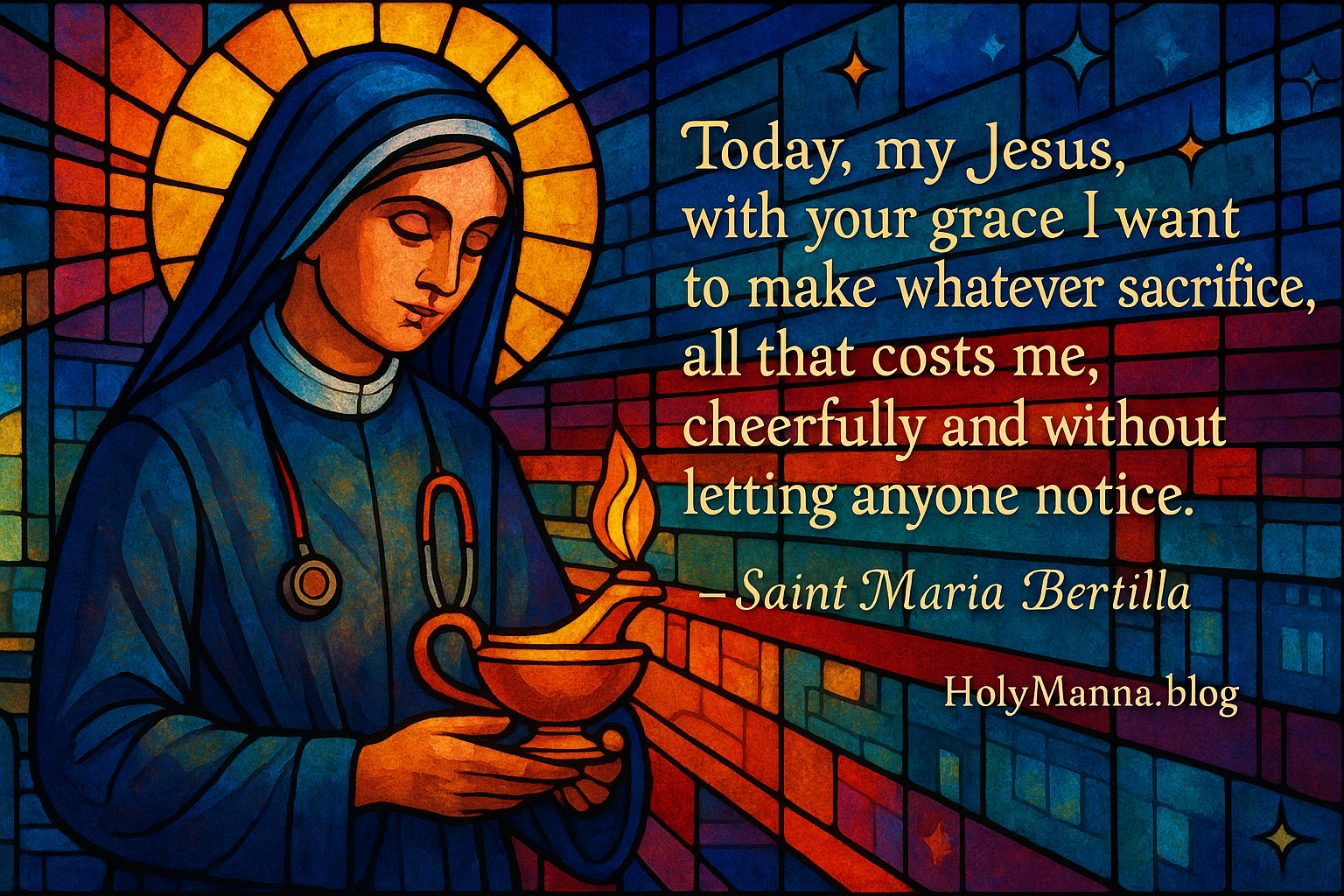 October 20th – Saint of the Day: Saint Maria Bertilla Boscardin