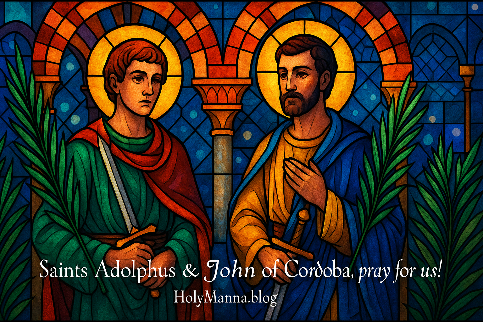September 27th – Saint of the Day: Saints Adolphus & John of Cordoba,&nbsp;Martyrs