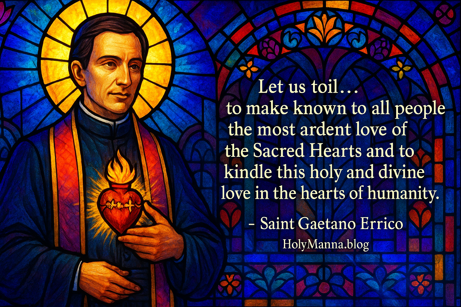 October 29th – Saint of the Day: Saint Gaetano Errico