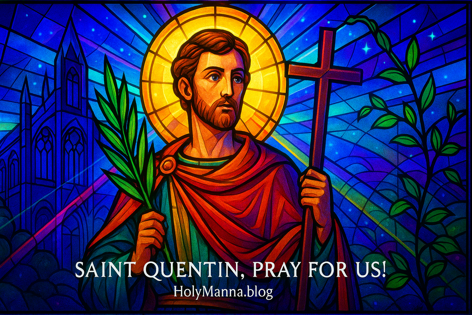October 31st – Saint of the Day: Saint Quentin, Martyr
