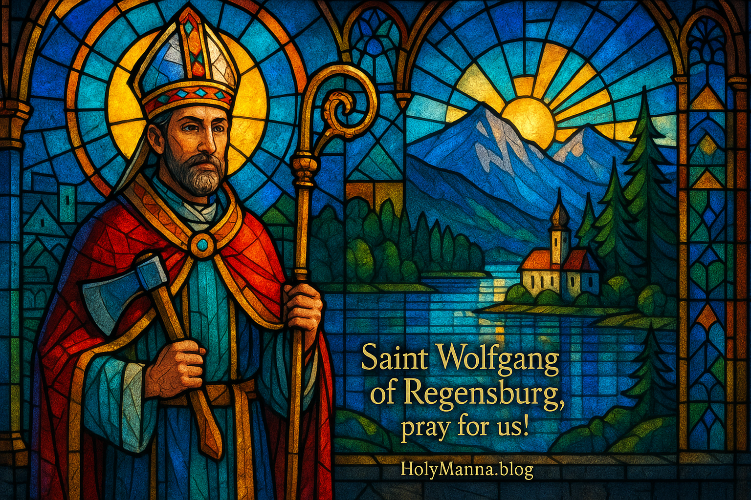 October 31st – Saint of the Day: Saint Wolfgang of Regensburg