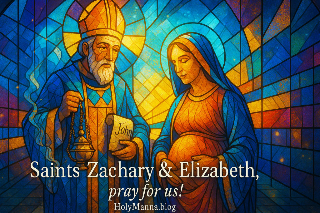 November 5th – Saint of the Day: Saints Zachary and&nbsp;Elizabeth