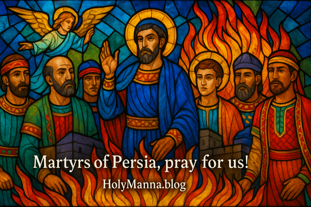 November 2nd – Saint of the Day: The Martyrs of Persia (Saints Acyndinus, Pegasius, Aphthonius, Elpidephorus, Anempodistus and&nbsp;Companions)
