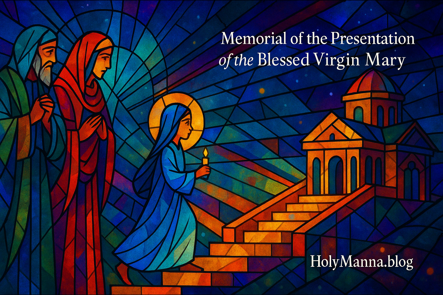 November 21st – Memorial of the Presentation of the Blessed Virgin Mary: The Prelude of the Good Will of God