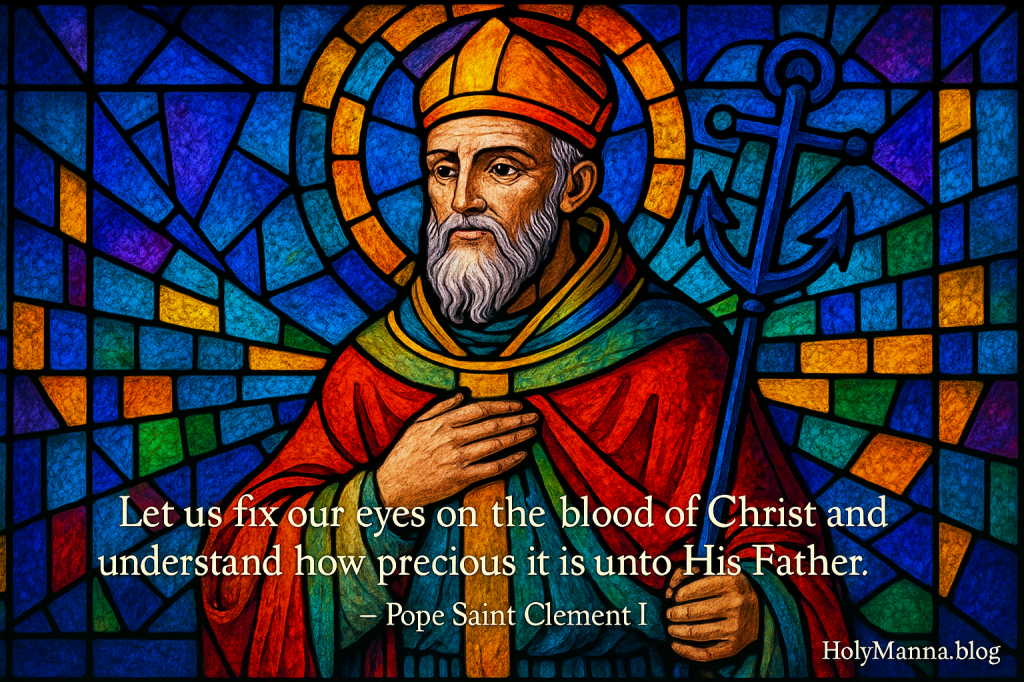 November 23rd – Saint of the Day: Pope Saint Clement I,&nbsp;Martyr