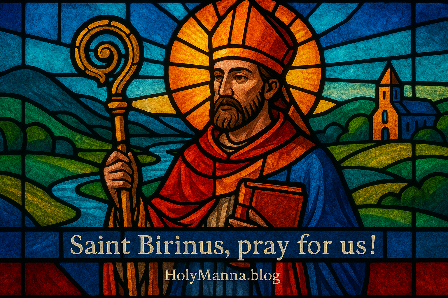 December 3rd – Saint of the Day: Saint Birinus,&nbsp;Bishop