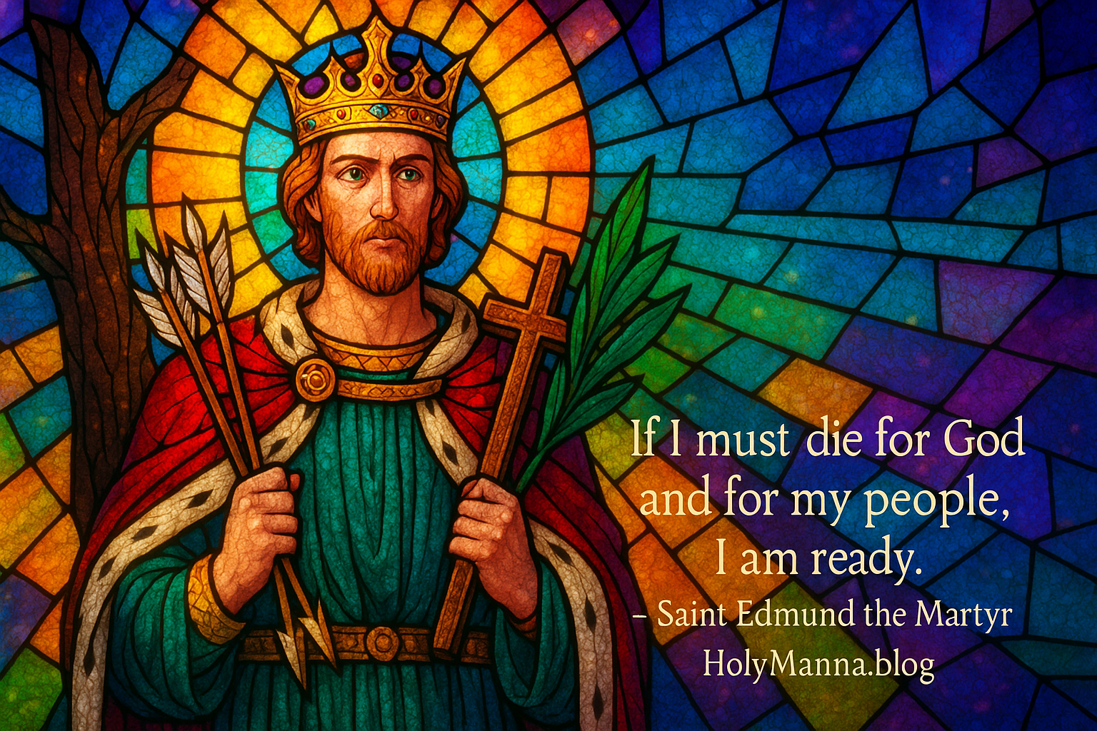 November 20th – Saint of the Day: Saint Edmund the Martyr