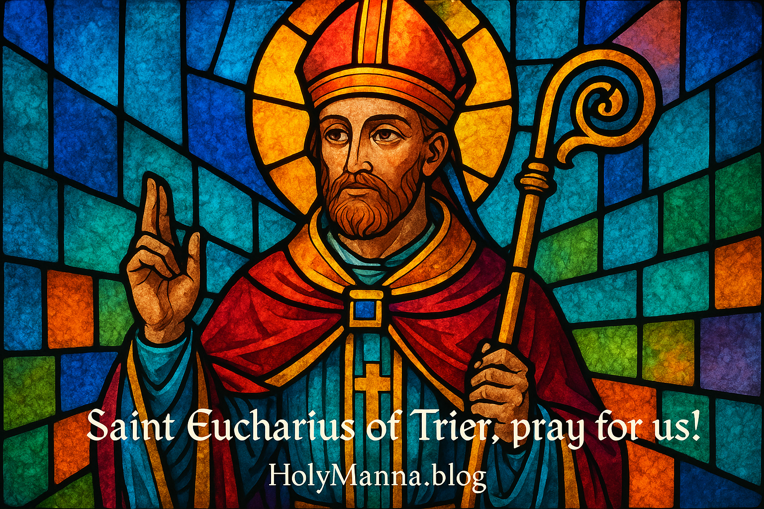December 8th – Saint of the Day: Saint Eucharius of Trier, Bishop