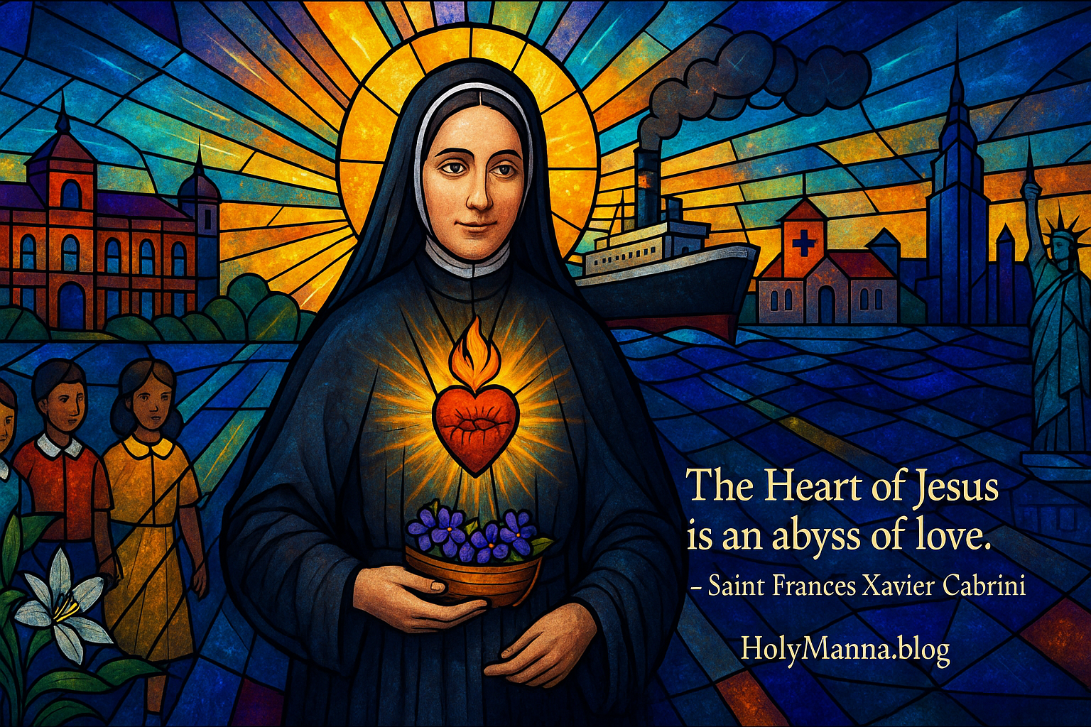 November 13th – Saint of the Day: Saint Frances Xavier Cabrini, Virgin