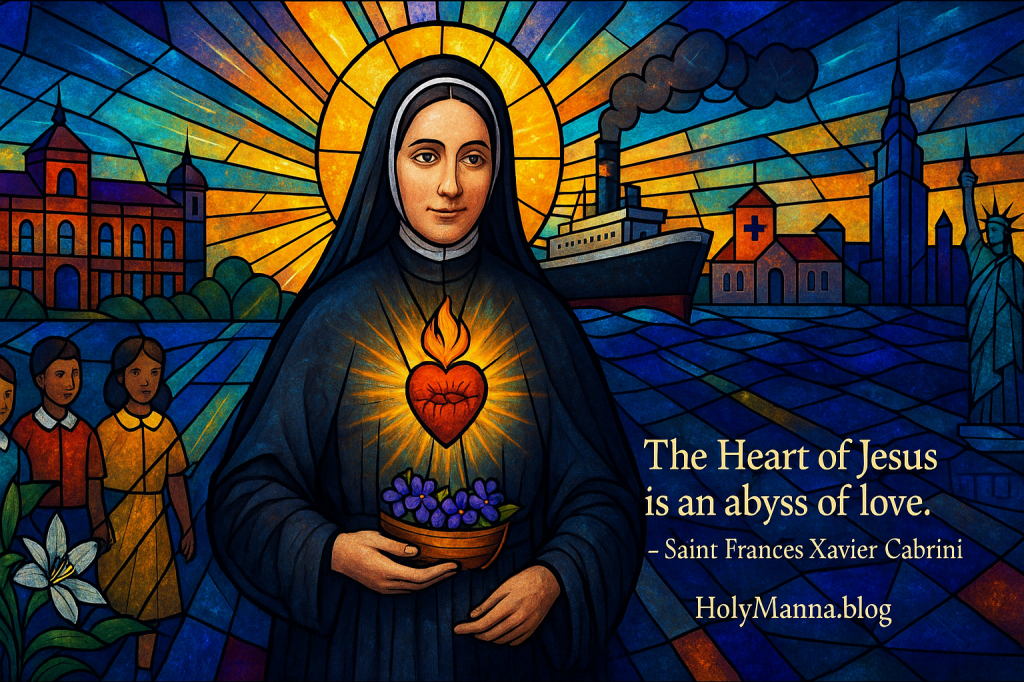 November 13th – Saint of the Day: Saint Frances Xavier Cabrini,&nbsp;Virgin