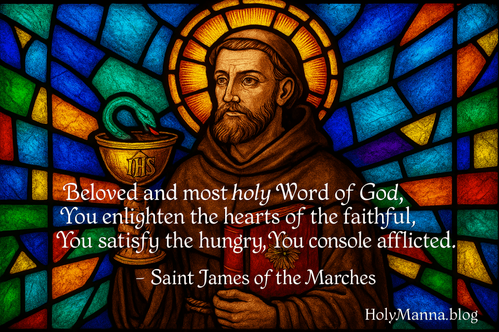 November 28th – Saint of the Day: Saint James of the&nbsp;Marches