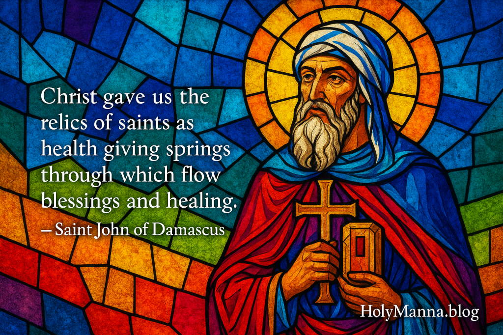 December 4th – Saint of the Day: Saint John of Damascus, Doctor of the Church