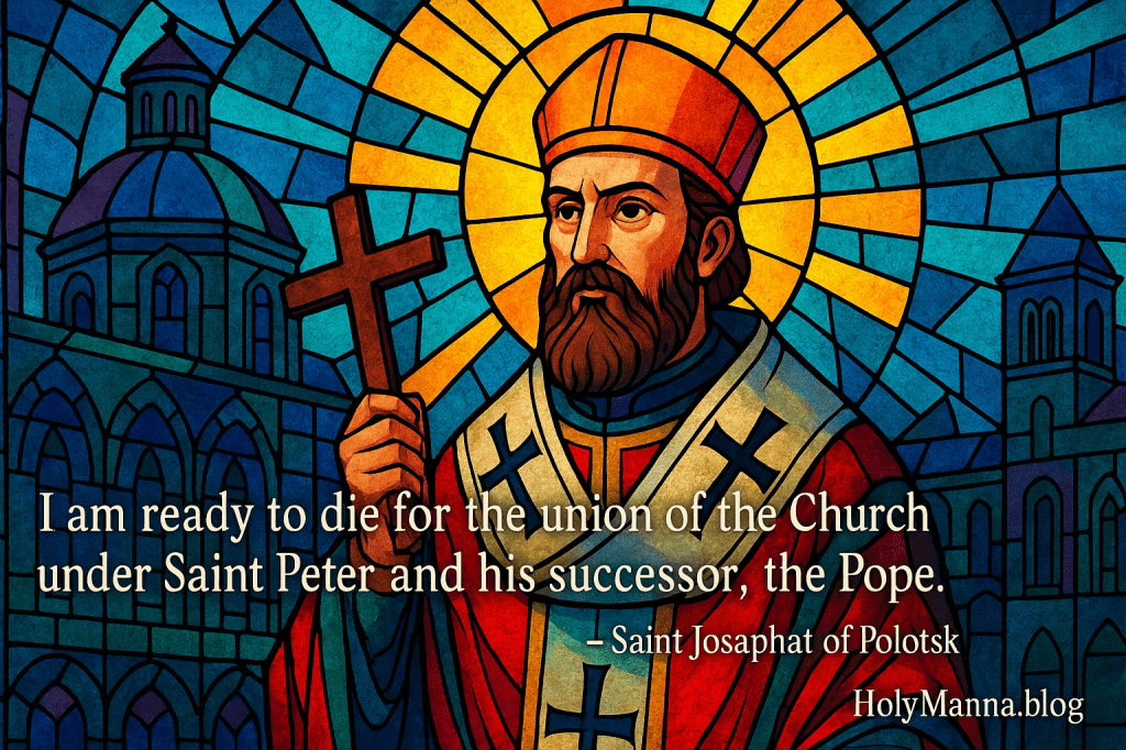 November 12th – Saint of the Day: Saint Josaphat of Polotsk, Bishop &&nbsp;Martyr