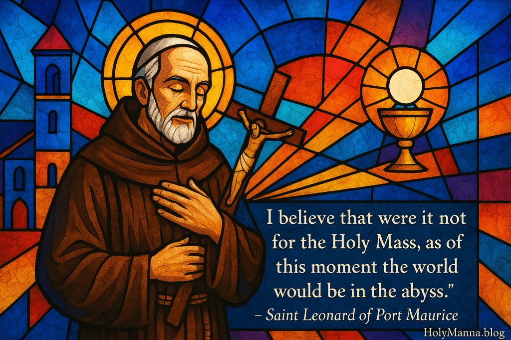 November 26th – Saint of the Day: Saint Leonard of Port&nbsp;Maurice