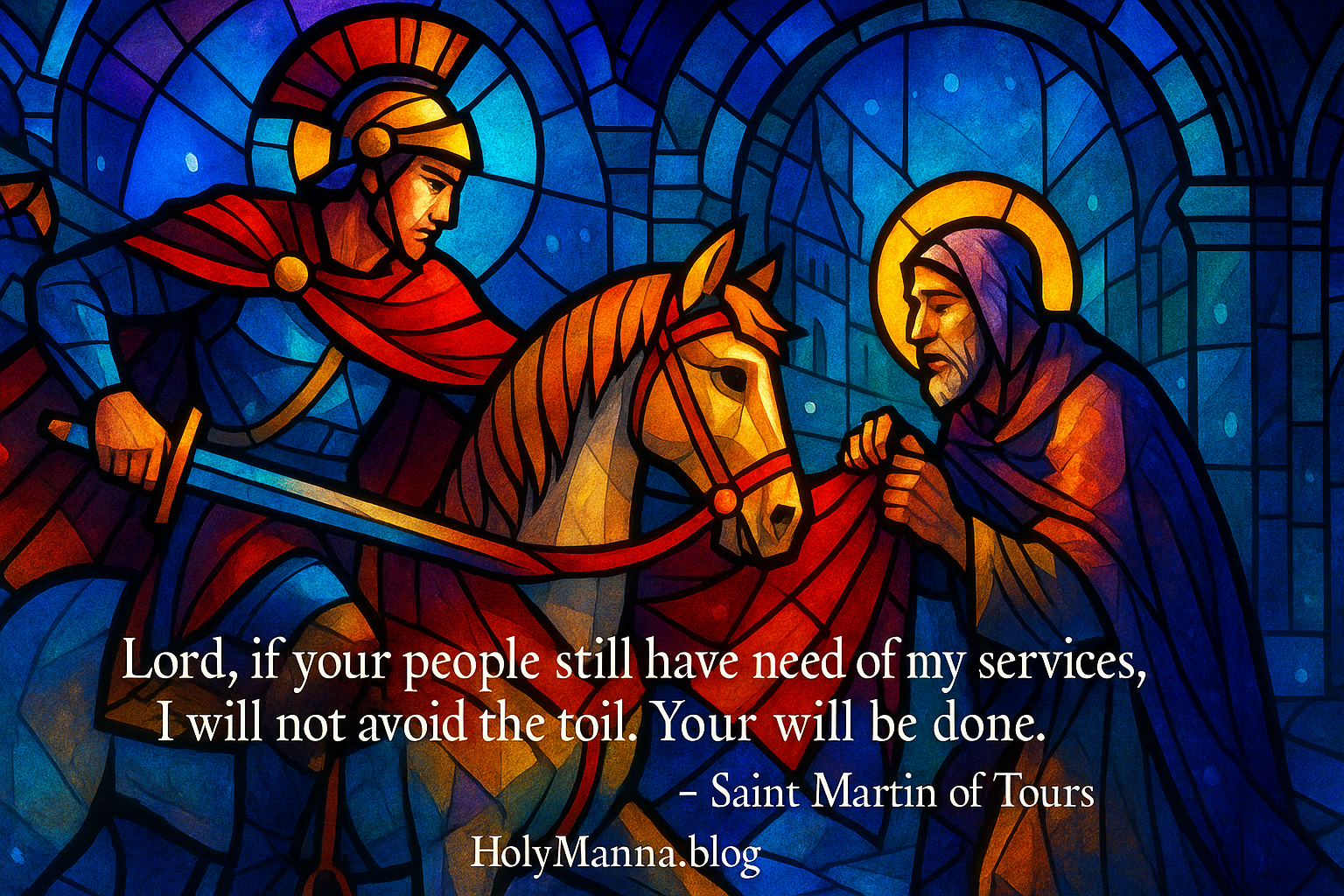 November 11th – Saint of the Day: Saint Martin of Tours, Bishop