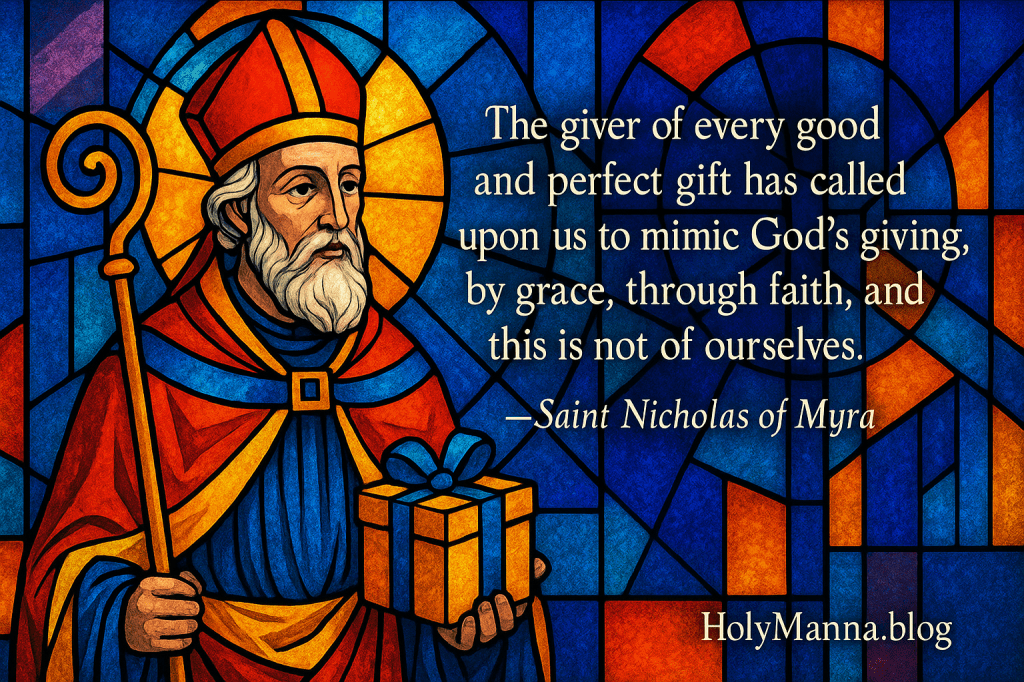 December 6th – Saint of the Day: Saint Nicholas of Myra, Bishop
