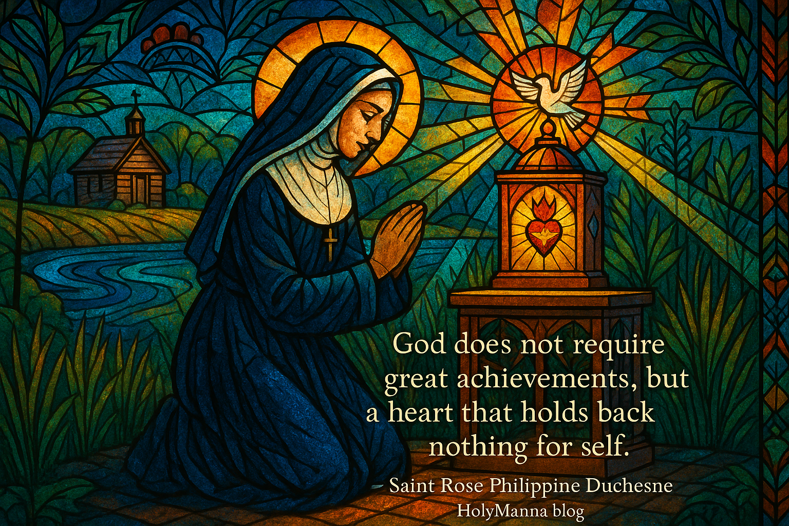 November 18th – Saint of the Day: Saint Rose Philippine Duchesne