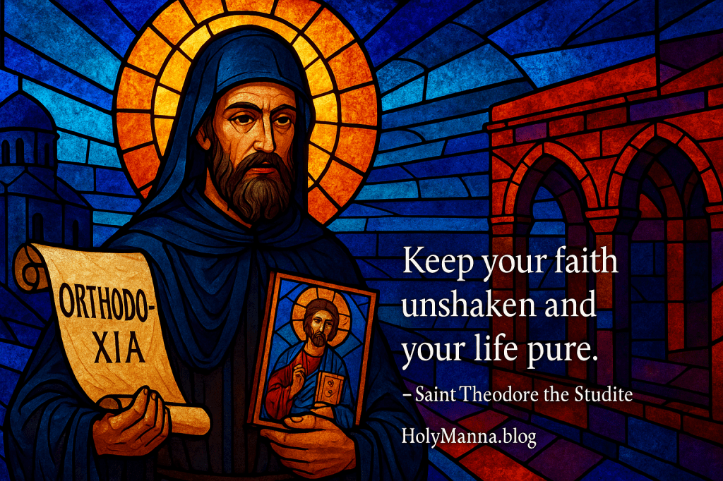 November 11th – Saint of the Day: Saint Theodore the&nbsp;Studite