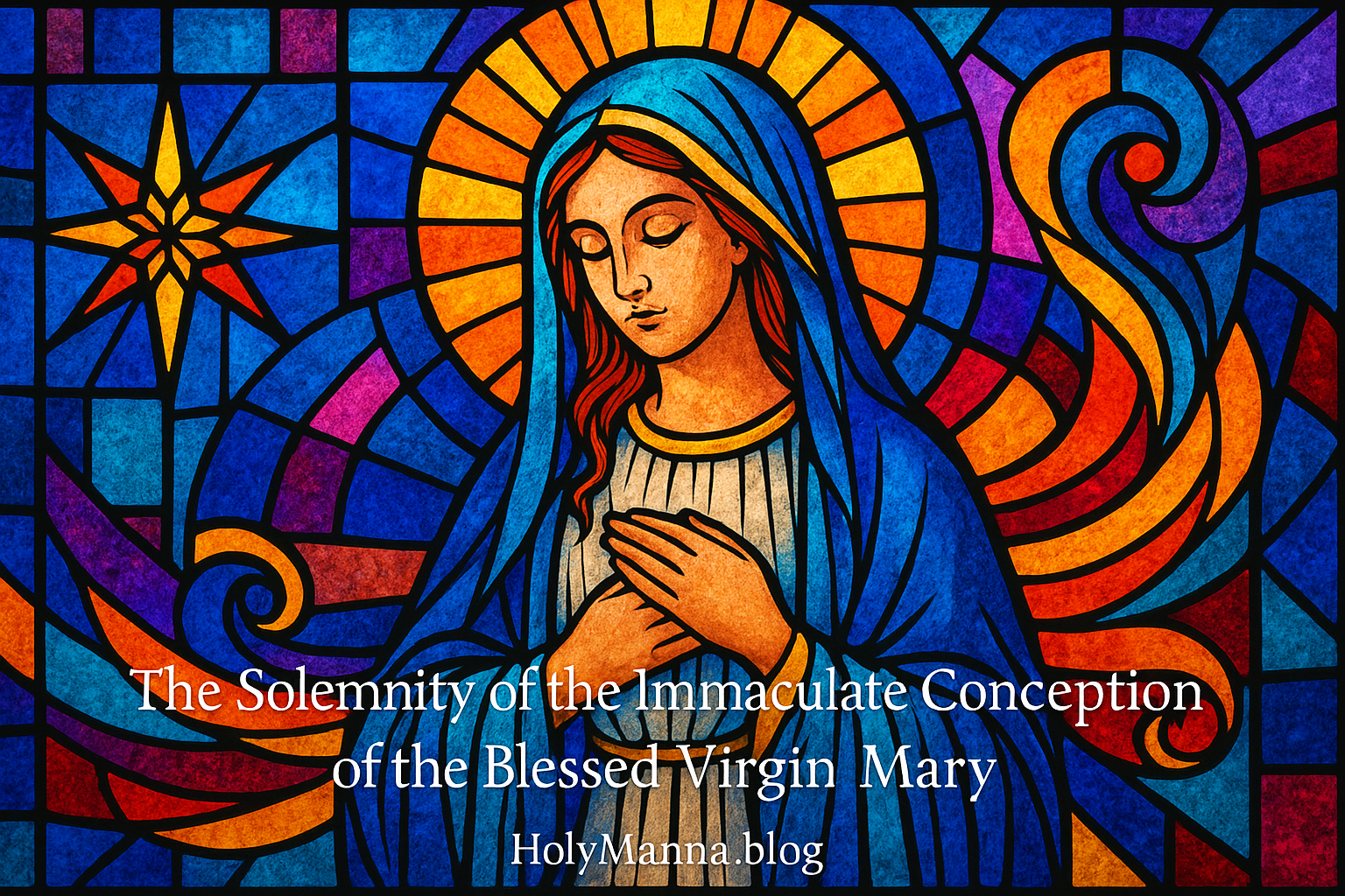 December 8th – The Solemnity of the Immaculate Conception of the Blessed Virgin Mary