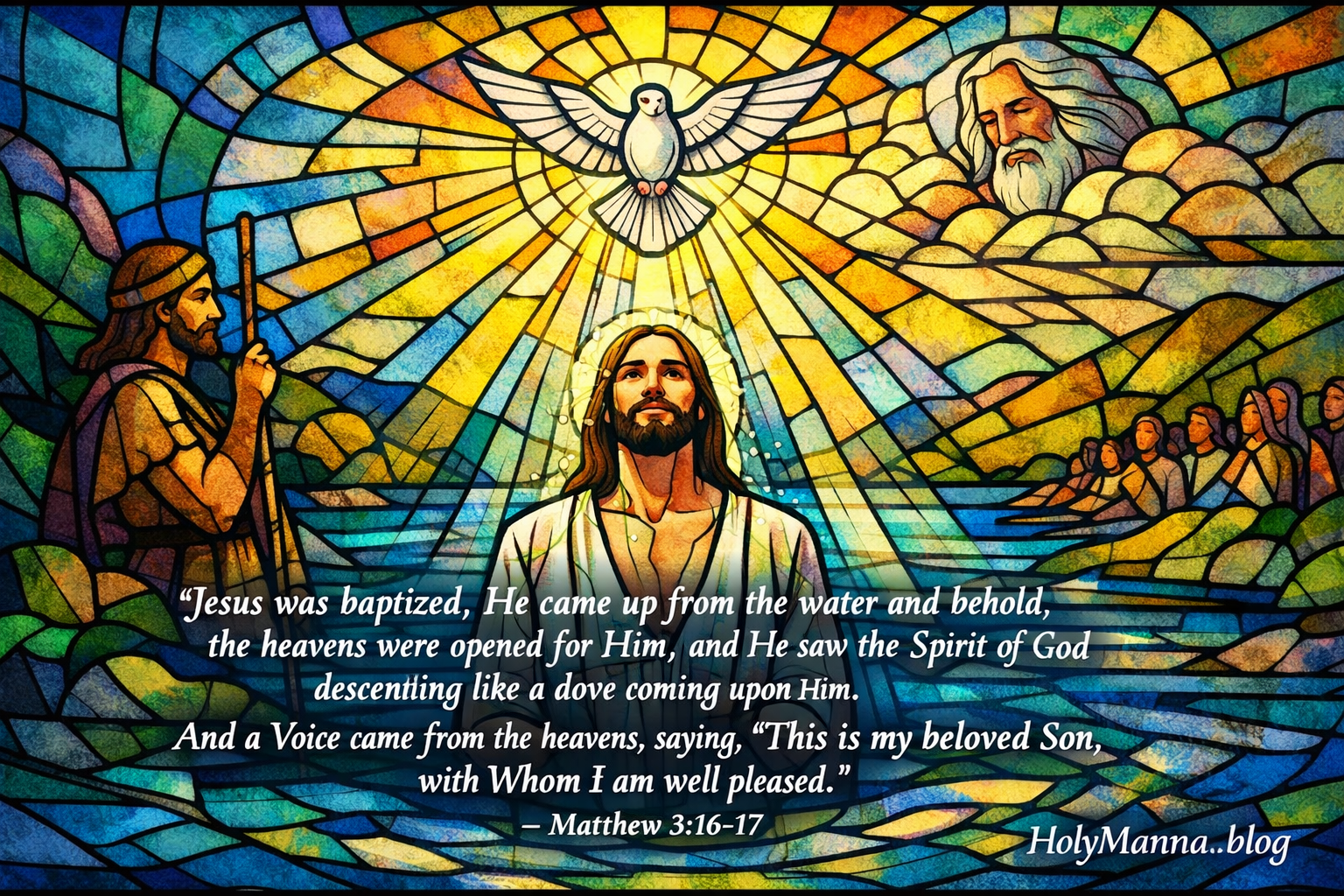 January 11, 2026 – Heaven Opens Over the Jordan in Today’s Mass Readings