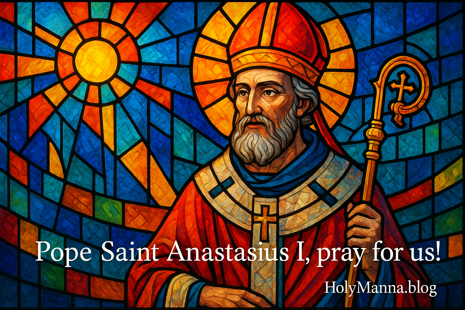 December 19th – Saint of the Day: Pope Saint Anastasius I