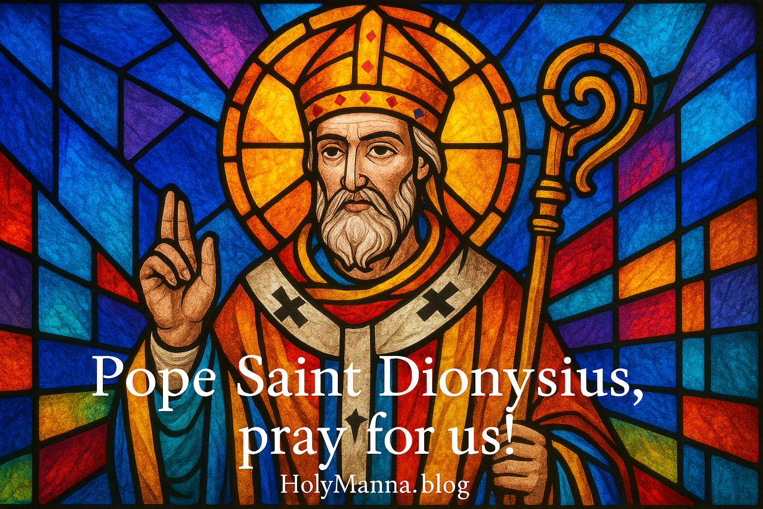December 26th – Saint of the Day: Pope Saint&nbsp;Dionysius