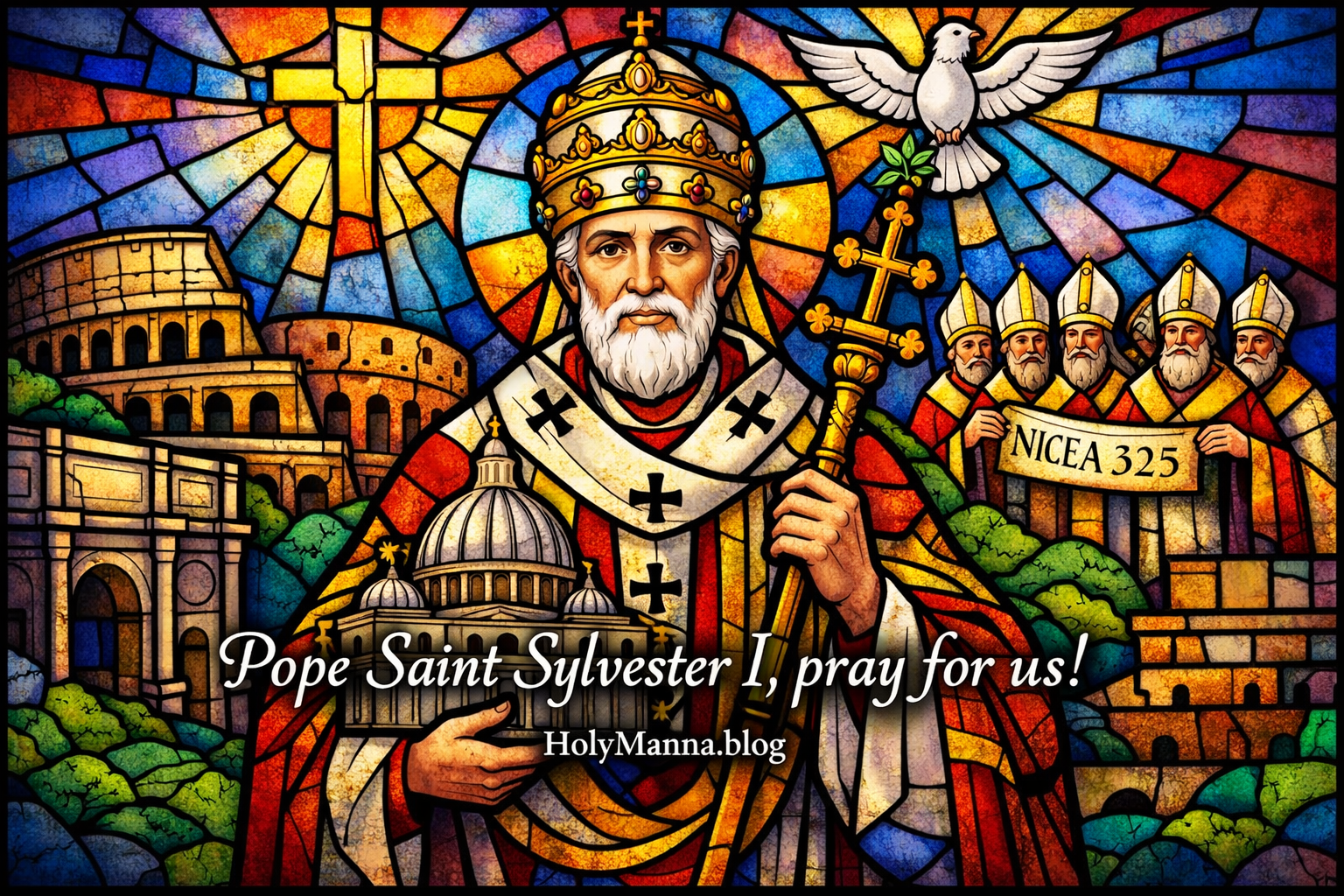 December 31st – Saint of the Day: Pope Saint Sylvester&nbsp;I