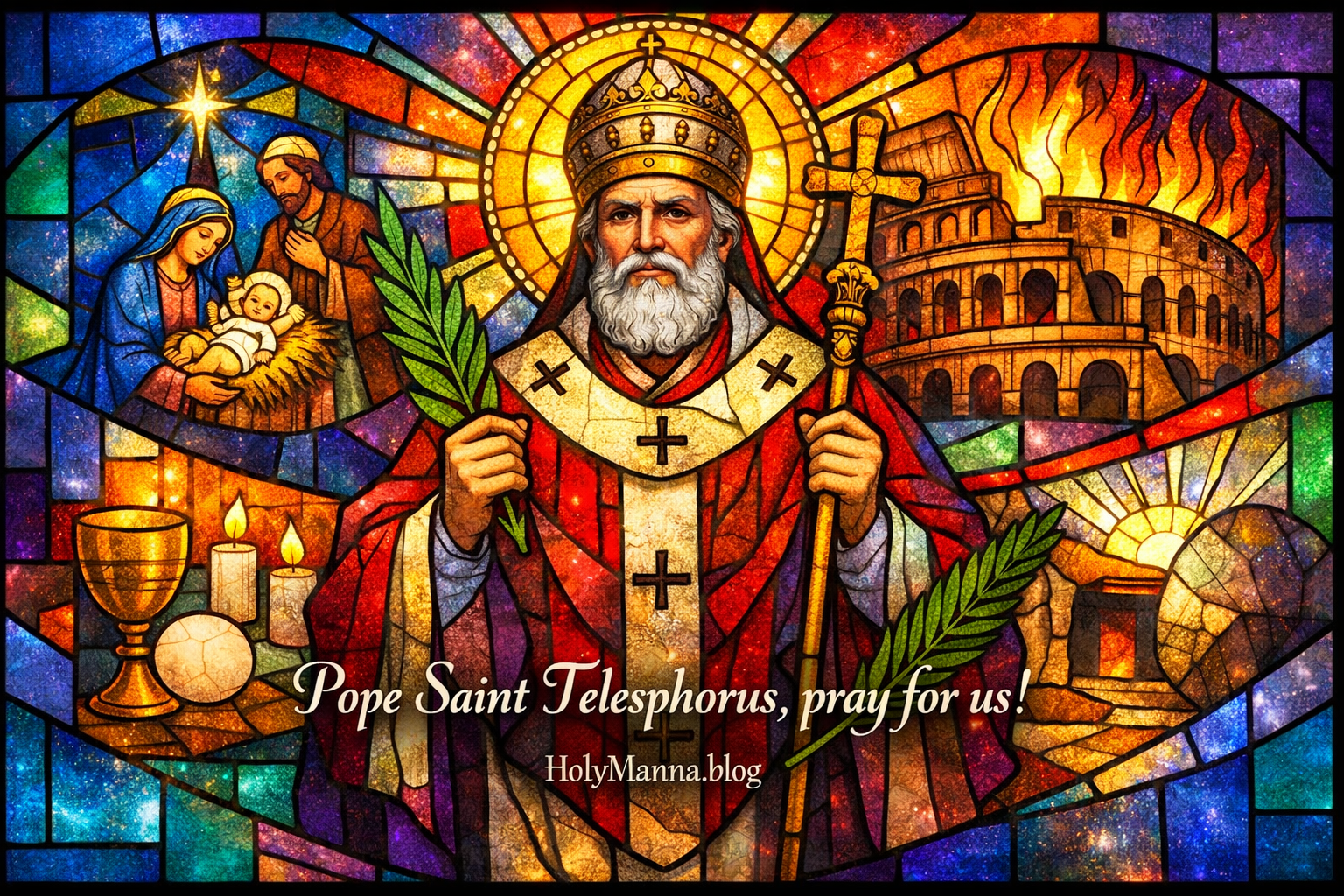 January 5th – Saint of the Day: Pope Saint Telesphorus,&nbsp;Martyr