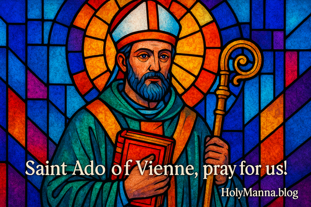 December 16th – Saint of the Day: Saint Ado of Vienne, Archbishop &&nbsp;Martyrologist