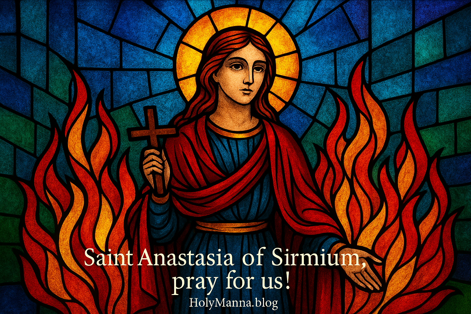 December 25th – Saint of the Day: Saint Anastasia of Sirmium,&nbsp;Martyr