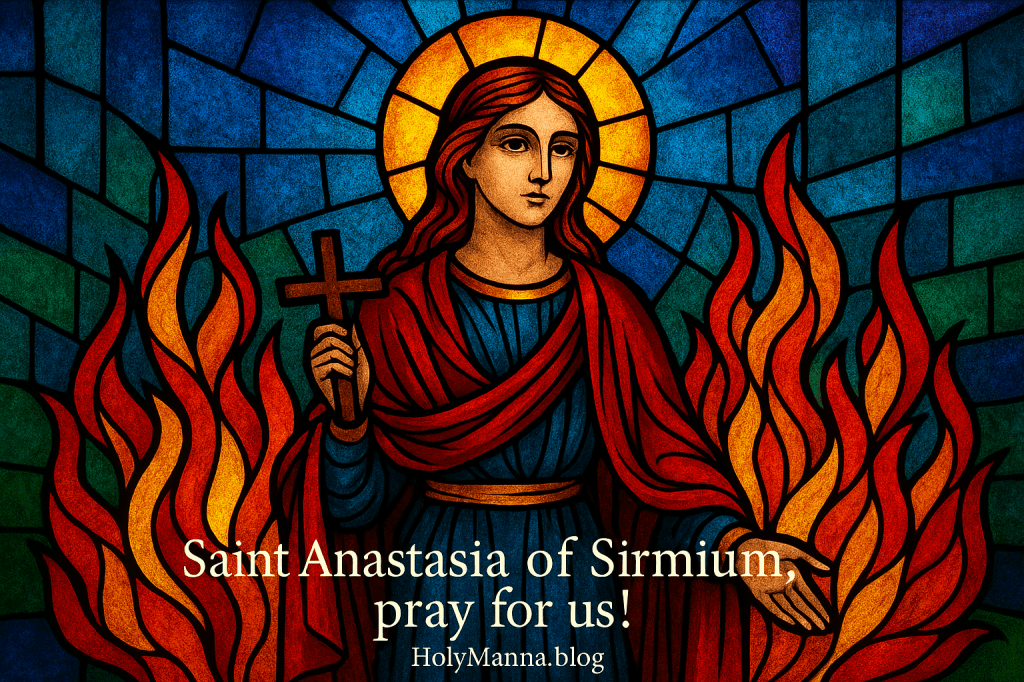 December 25th – Saint of the Day: Saint Anastasia of Sirmium,&nbsp;Martyr